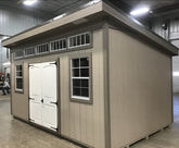 10X16 Modern Backyard Shed Package Located in Madison South Dakota
